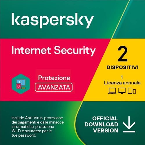 Kaspersky Internet Security 2022 Key (1 Year / 2 Device)