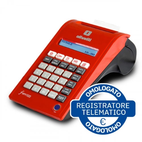 Noleggio Registratore di Cassa Telematico Olivetti Form 100 - Cash Register